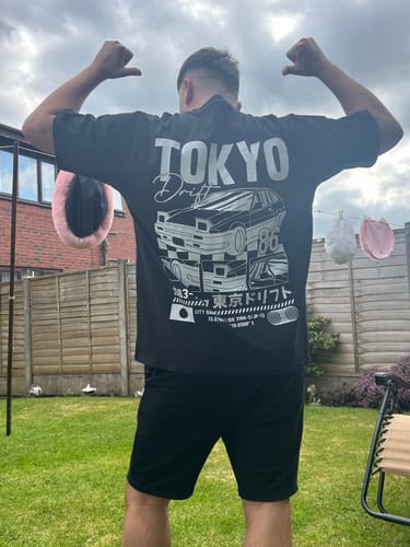 Customer photo review of Tokyo Drift T-Shirt