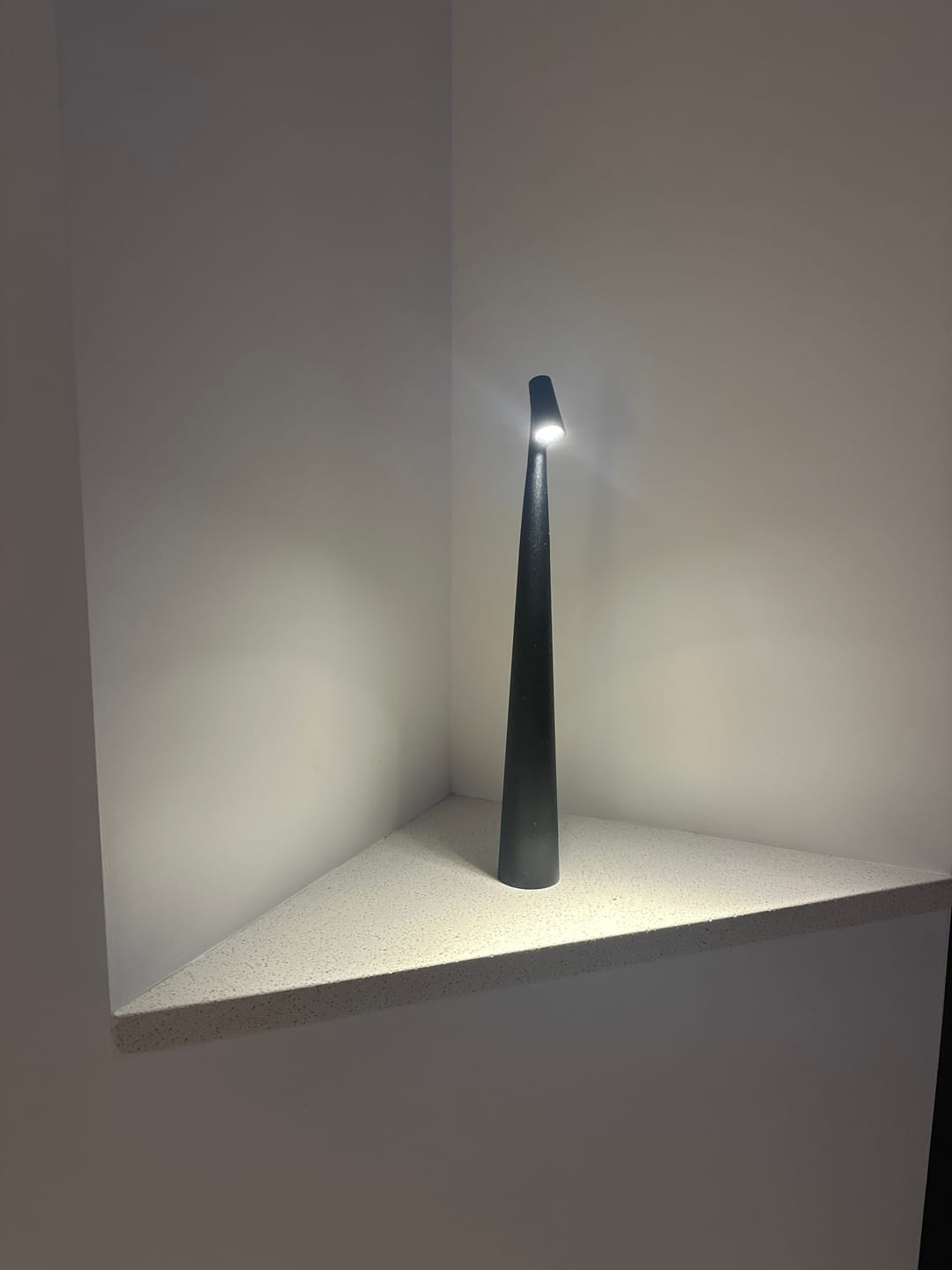 Customer photo review of Kalem™ Sculpting Table Lamp