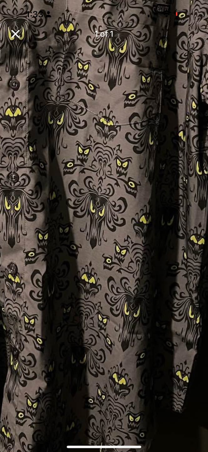 Customer photo review of Disney’s Haunted Mansion "Wall Creeps" – Performance Hoodie