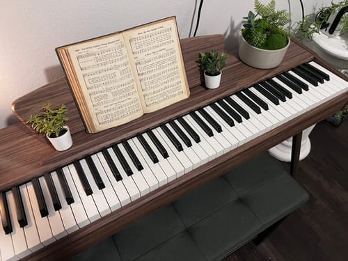 Customer photo review of Donner DDP-80 Upright Digital Piano
