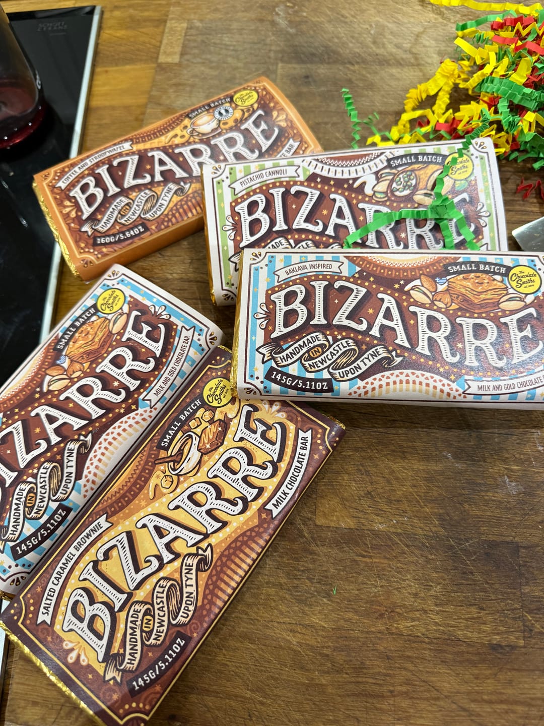 Customer photo review of Baklava Inspired What D' Yee Want Wednesday Chocolate Bar 145g