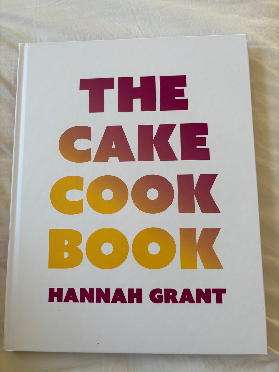 Customer photo review of The Cake Cookbook (Dansk)
