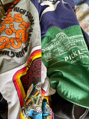 Customer photo review of Project Repat T-Shirt Quilt
