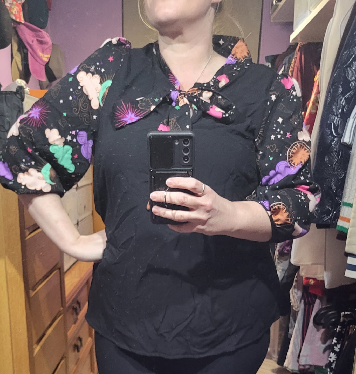 Customer photo review of Plain Viscose Poplin Fabric