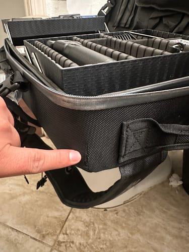 Customer photo review of Mobile Anywhere Co. Limited Edition Full Size Backpack