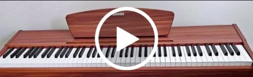 Customer photo review of Donner DDP-80 Upright Digital Piano