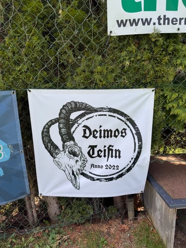 Customer photo review of Banner inkl. Druck