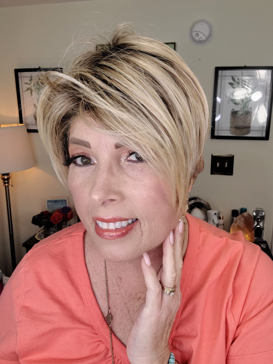Customer photo review of VANITY FAIRE - Sunlit Beige Blonde