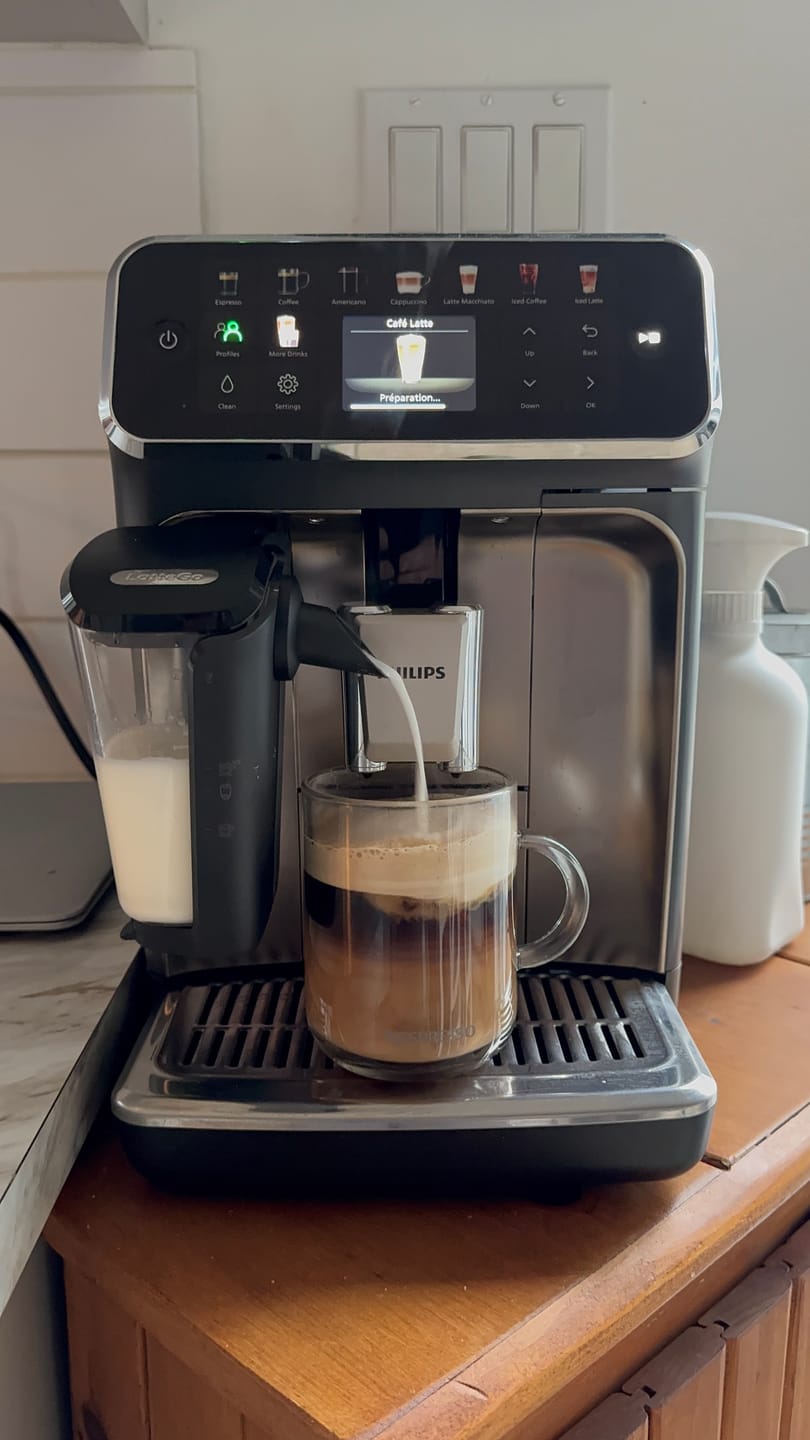 Customer photo review of Philips - Series 5500 LatteGo EP5544/90