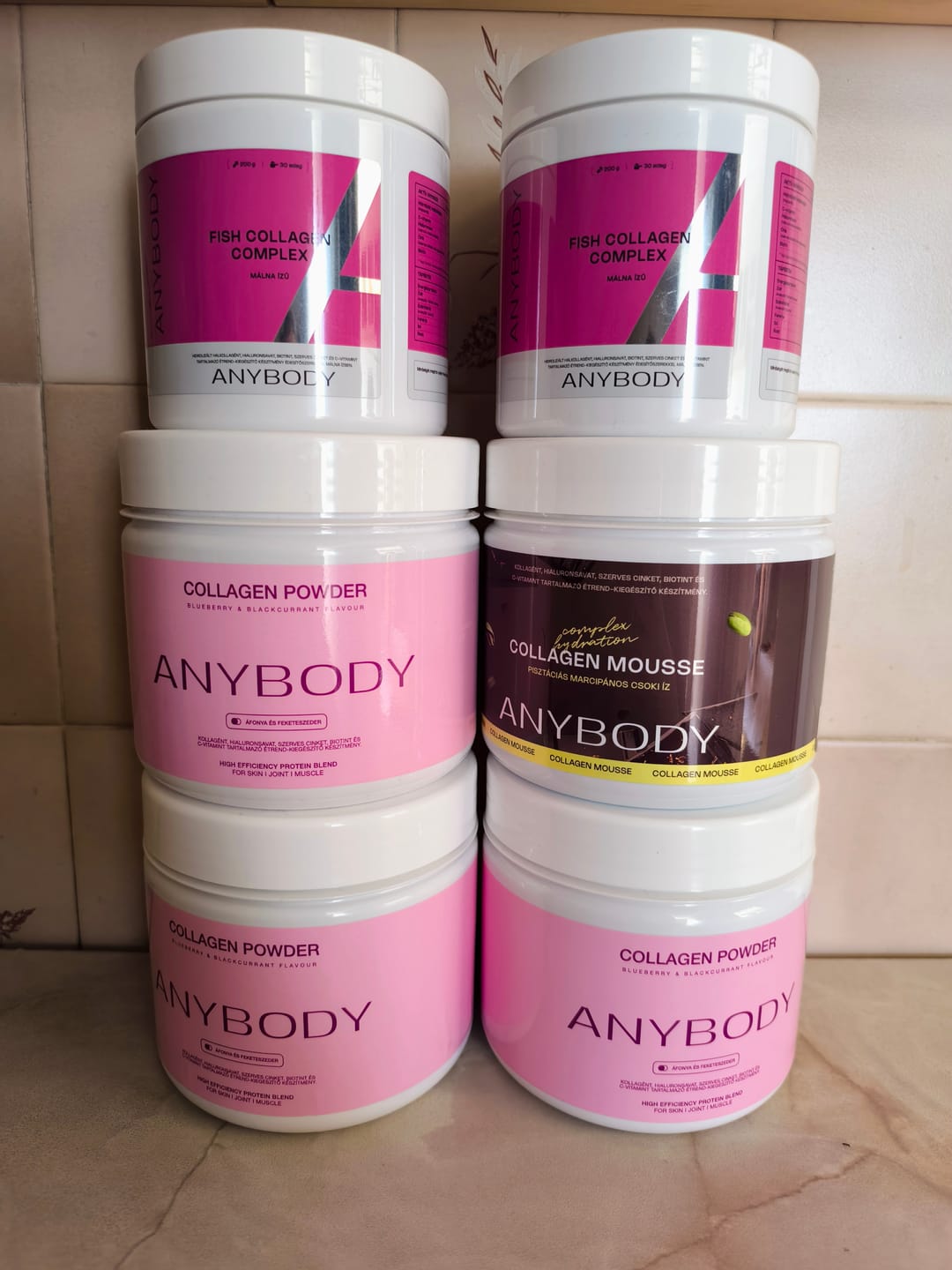 Customer photo review of Anybody Collagen Powder 265g