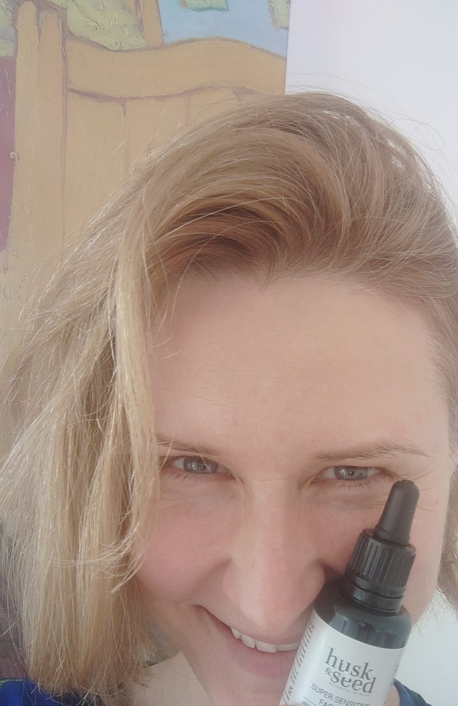 Customer photo review of Super Sensitive Facial Oil