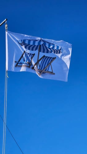 Customer photo review of Fahne inkl. Druck