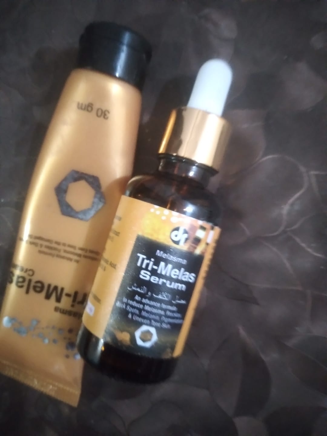 Customer photo review of Dark Spots Bundle