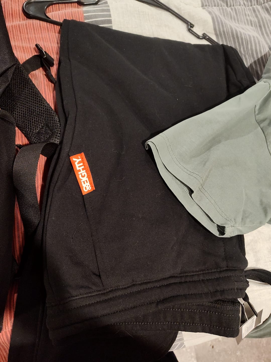 Customer photo review of 80Eighty® Black Fleece Pant