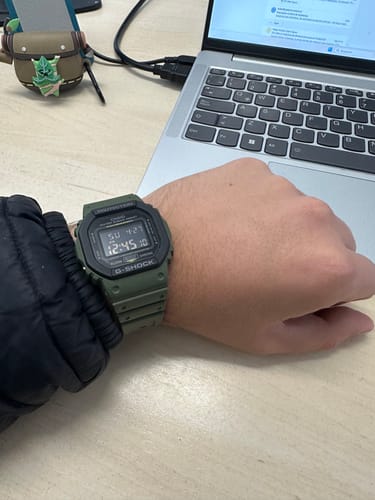 Customer photo review of Reloj Casio G-Shock Vintage DW-5610SU-3DR Verde