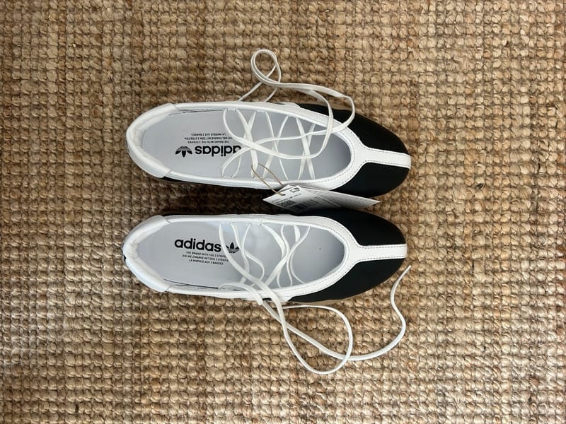 Customer photo review of Adidas Taekwondo Mei Ballet 'Core Black Cloud White' – Women’s