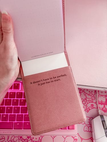 Customer photo review of To-Do List Notepad Set - Cover and Insert