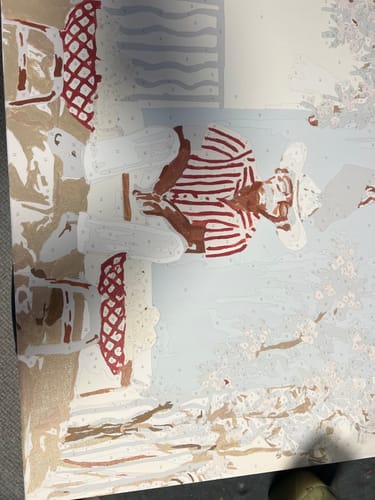 Customer photo review of Man and a Chicken