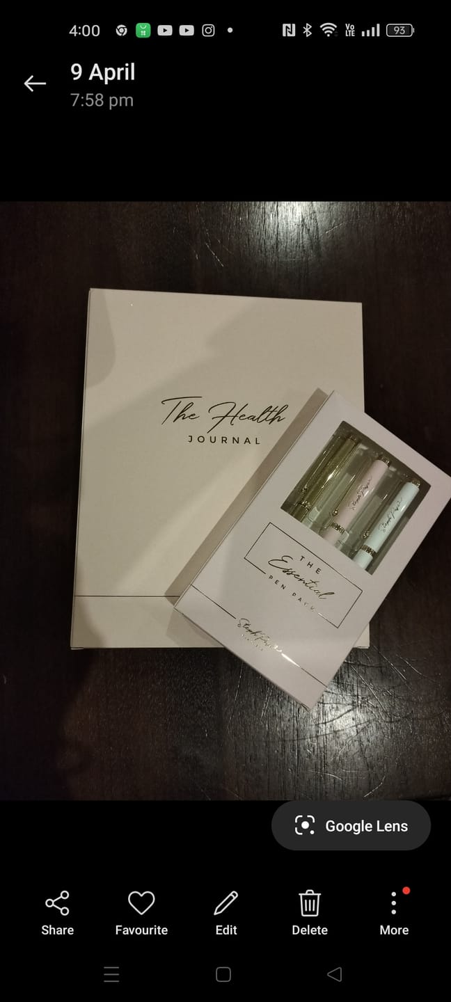 Customer photo review of The Essential Pen Pack GOLD