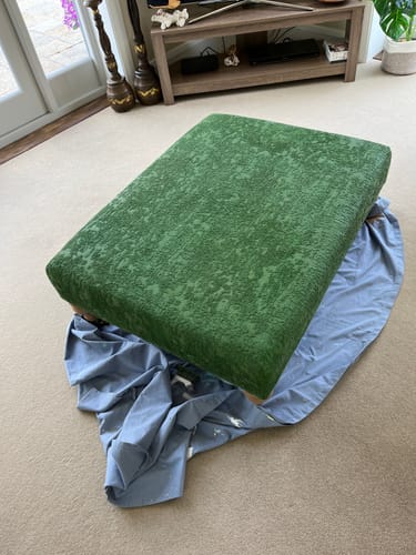 Customer photo review of Fabric Paint -- Green