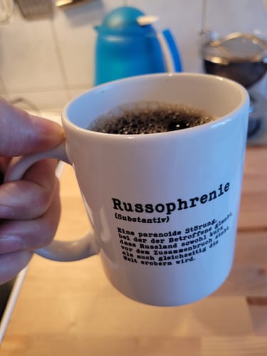 Customer photo review of TASSE  • RUSSOPHRENIE - hell