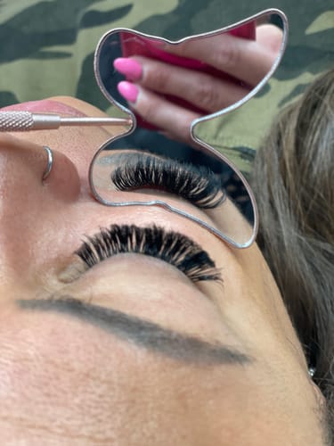 Customer photo review of Extra Strong - Lash Extension Glue