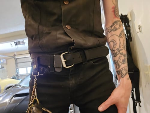 Customer photo review of The Gunner Stitched - 1.5"