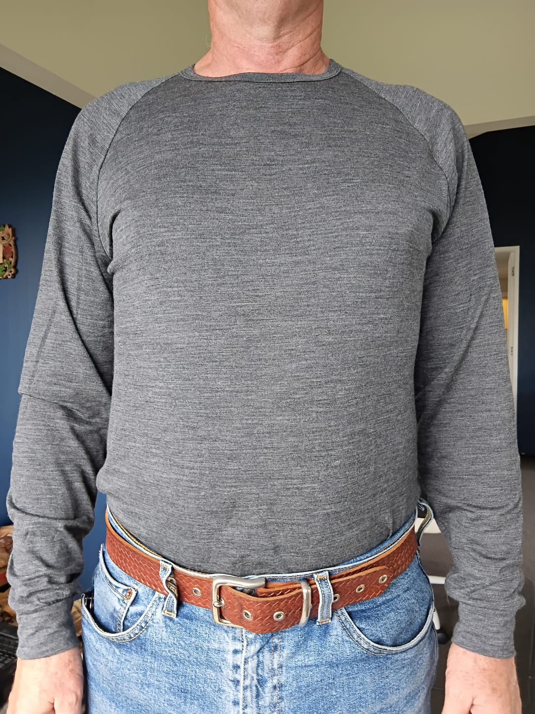 Customer photo review of Merino Long Sleeve