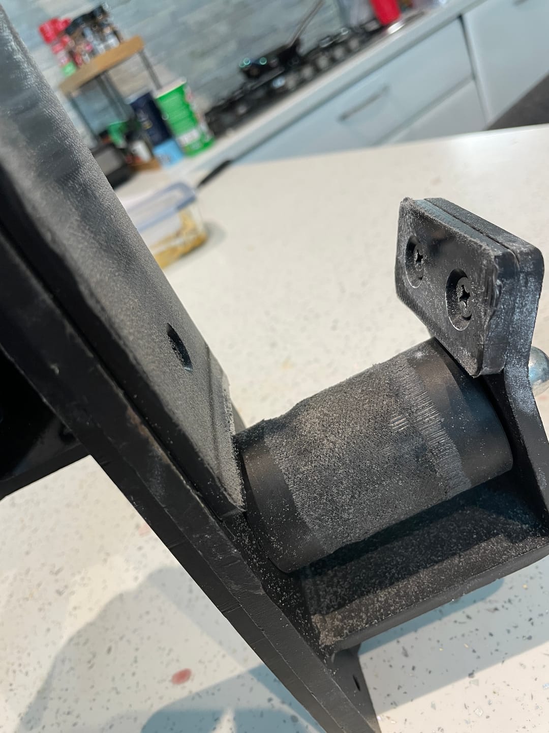 Customer photo review of Roller J-Hooks, 60mm Or 75mm & Guided Roller Exchange Inserts