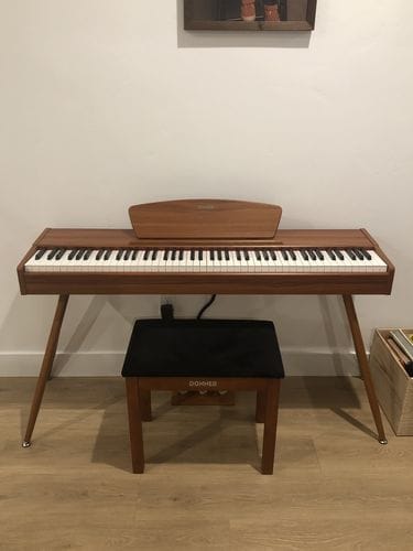 Customer photo review of Donner DDP-80 Upright Digital Piano