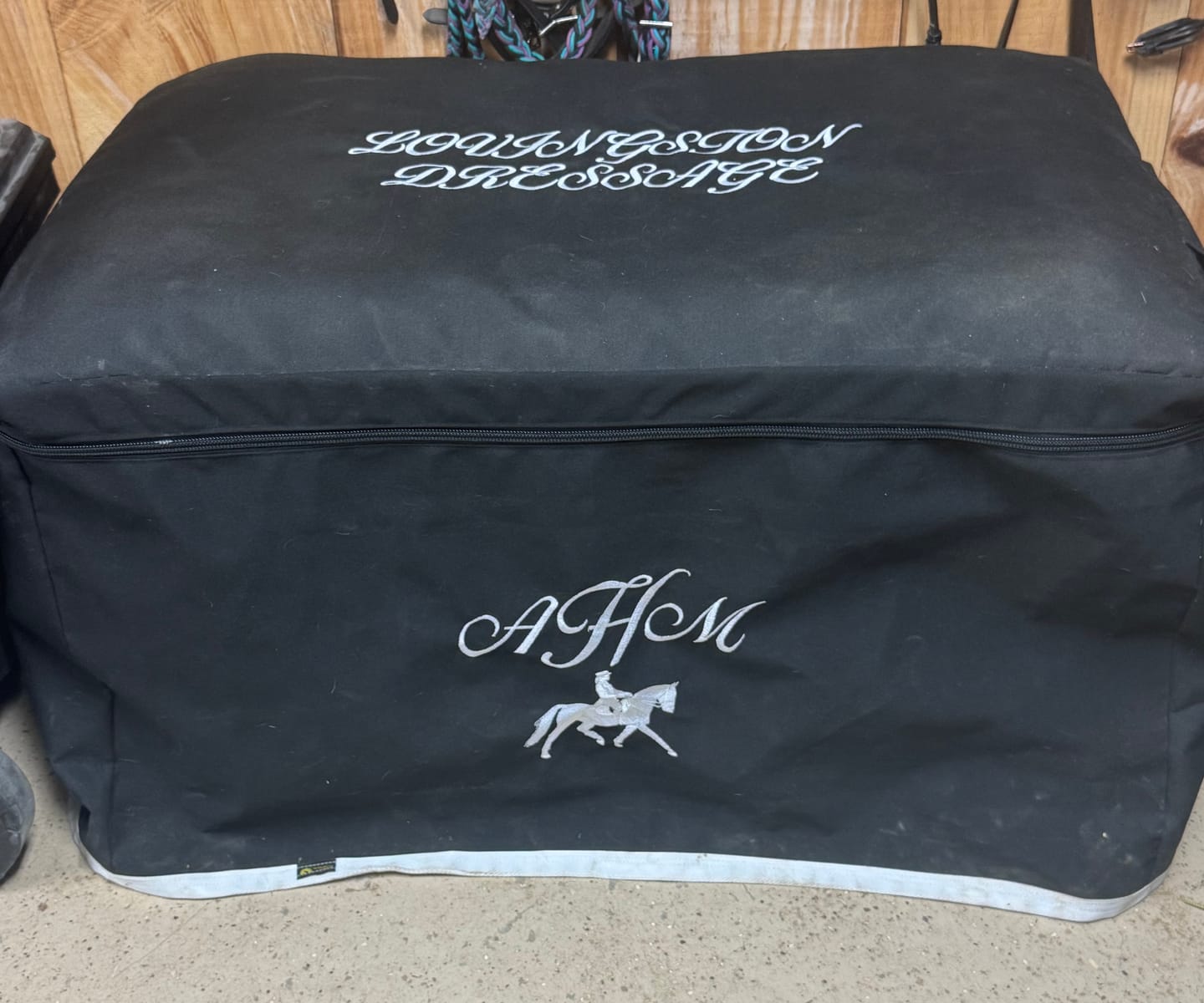 Customer photo review of Custom Tack Trunk Cover- For any Standard Size Trunk