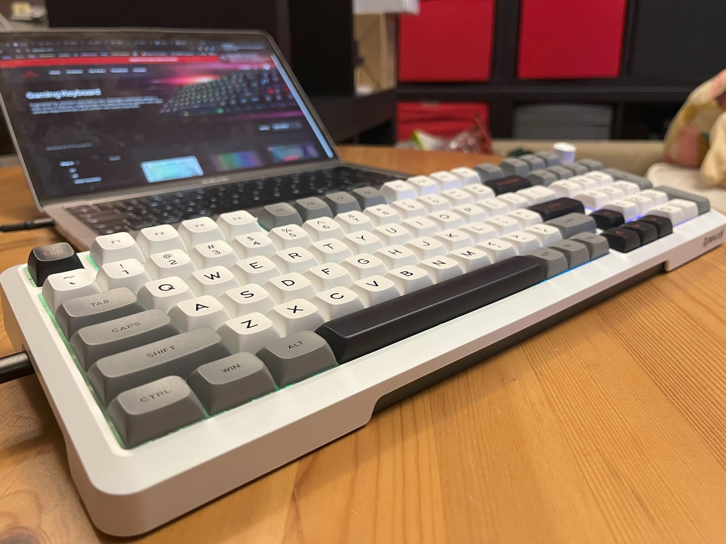 Customer photo review of Redragon K688WGL-RGB-PRO Mechanical Keyboard