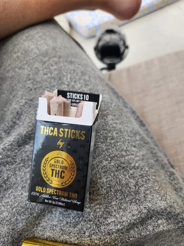 Customer photo review of Gold Spectrum THCA Sticks (6pk)
