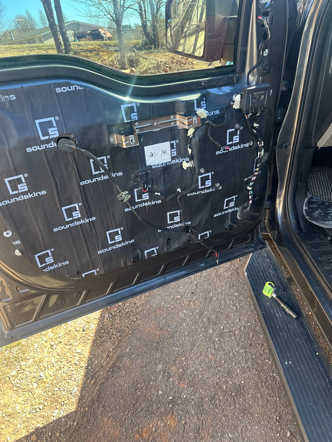 Customer photo review of SoundSkins | Pro Plus Sound Deadening Kit | SSK-PROPLUS | 3 Layers (Acoustic Foam, Foil, Rubber Butyl), 64.5 sq ft