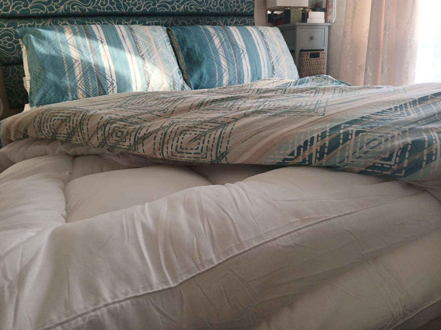 Customer photo review of CloudTopper™ Deep-Fitted Sheet