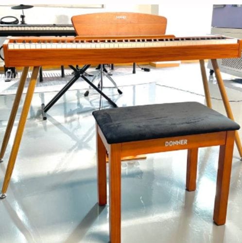 Customer photo review of Donner DDP-80 Upright Digital Piano