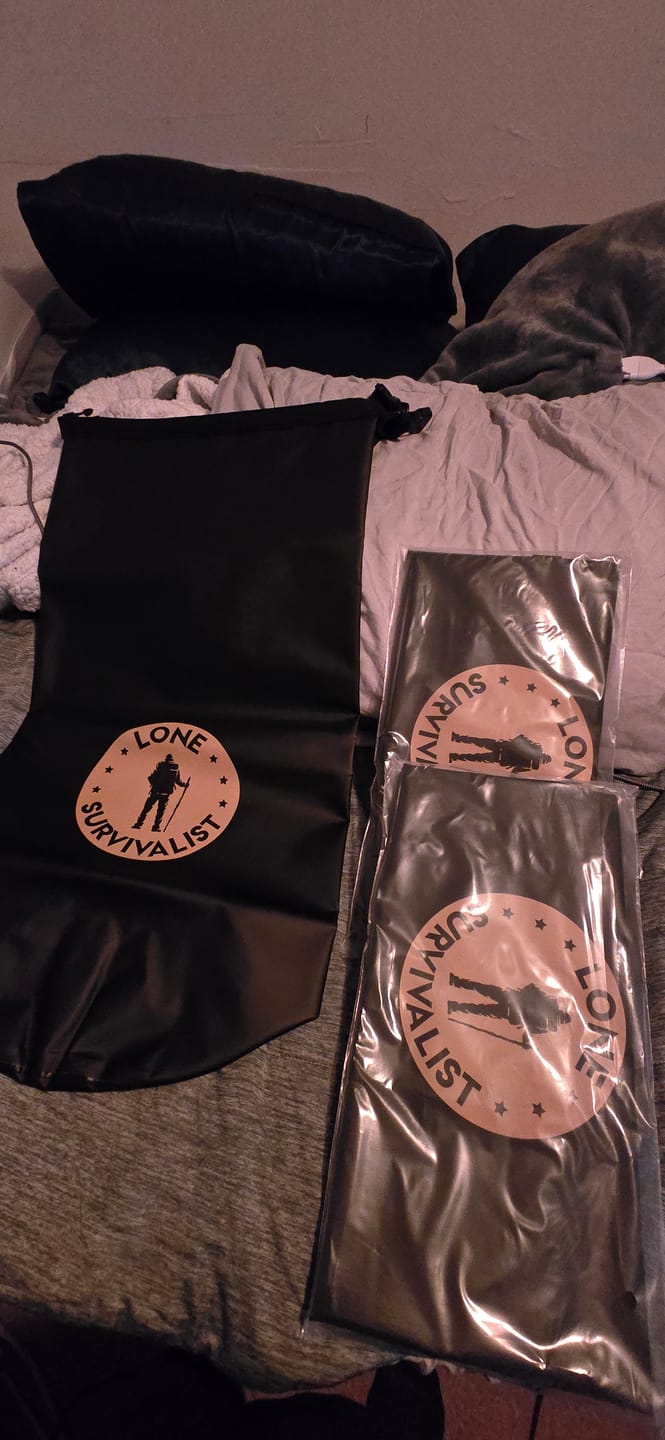 Customer photo review of Buy 1 Get 2 FREE Dry Bags!