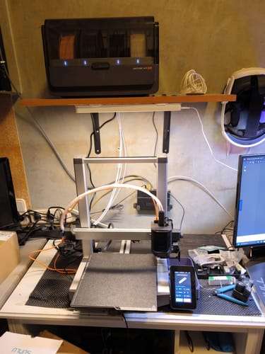 Customer photo review of Anycubic Kobra 3 Combo