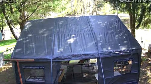 Customer photo review of REIBII 20x20 Heavy-Duty Carports for Two Car, Portable Carport Garage with 4 Windows and 3 Roll-up Doors, Waterproof Carport Canopy Protection UV50+