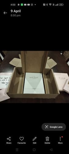 Customer photo review of Write It Out Gratitude Journal