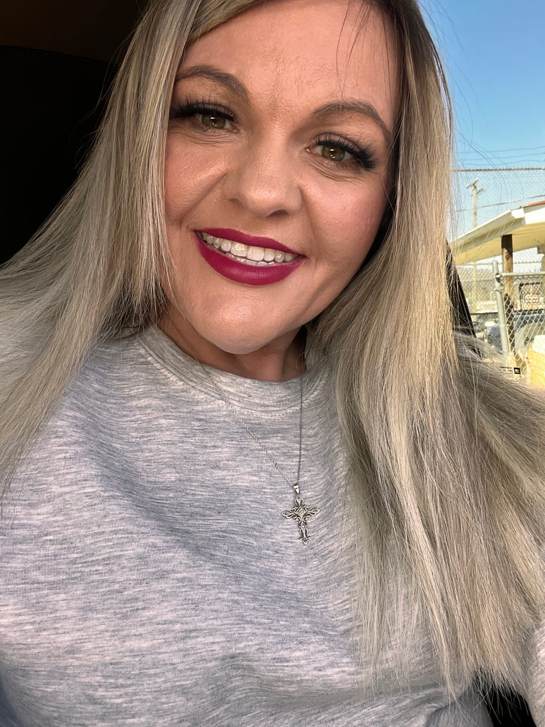 Customer photo review of Ash Blonde Straight DIY Hair Extensions Home Kit