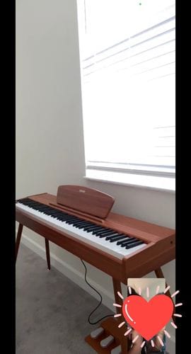 Customer photo review of Donner DDP-80 Upright Digital Piano