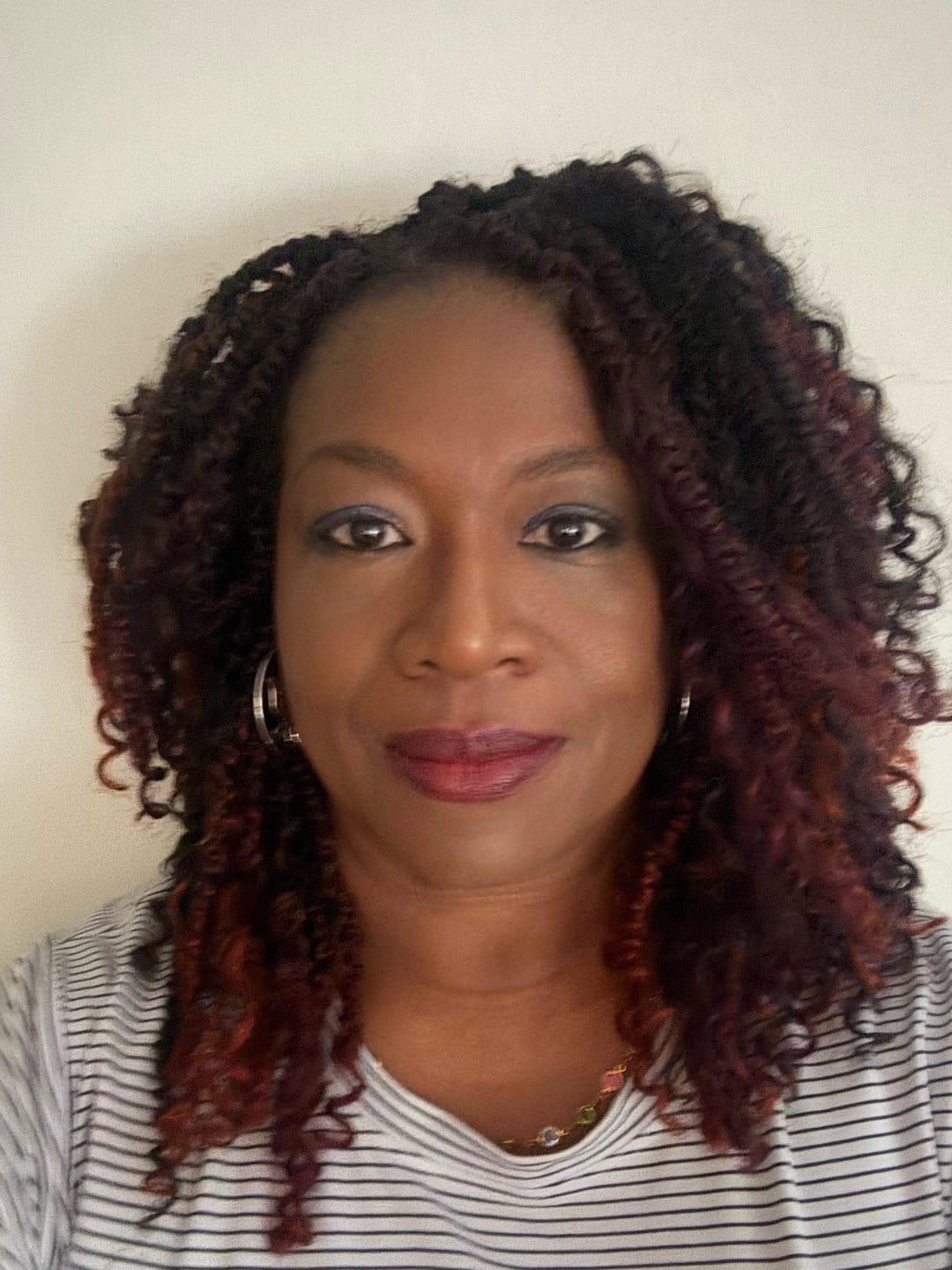 Customer photo review of Outre Crochet Braids X-Pression Twisted Up 2X Boho Wavy Bombtwist 10"