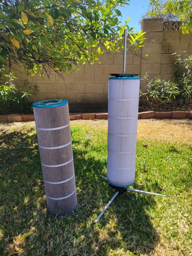 Customer photo review of Cyclone Pool Filter Cleaning System