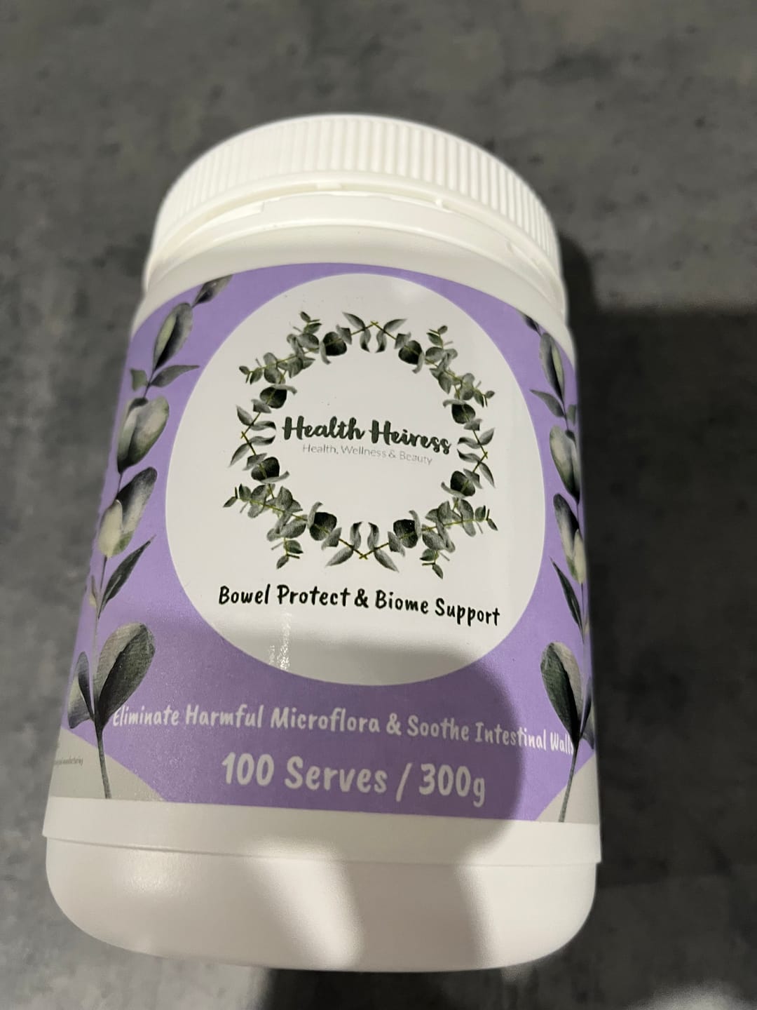Customer photo review of Bowel Protect & Biome Support 300g