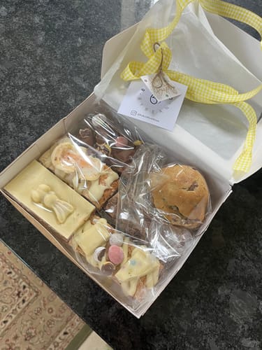 Customer photo review of Mystery box