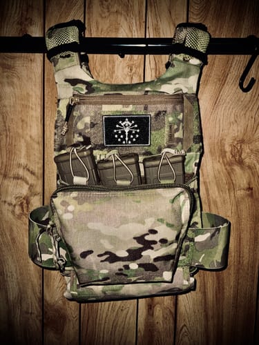 Customer photo review of APTUM™ SAPI/SHOOTER Minimalist Plate Carrier