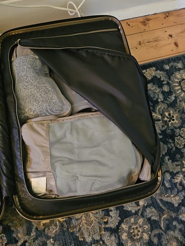 Customer photo review of Bagsmart Compression Packing Cubes