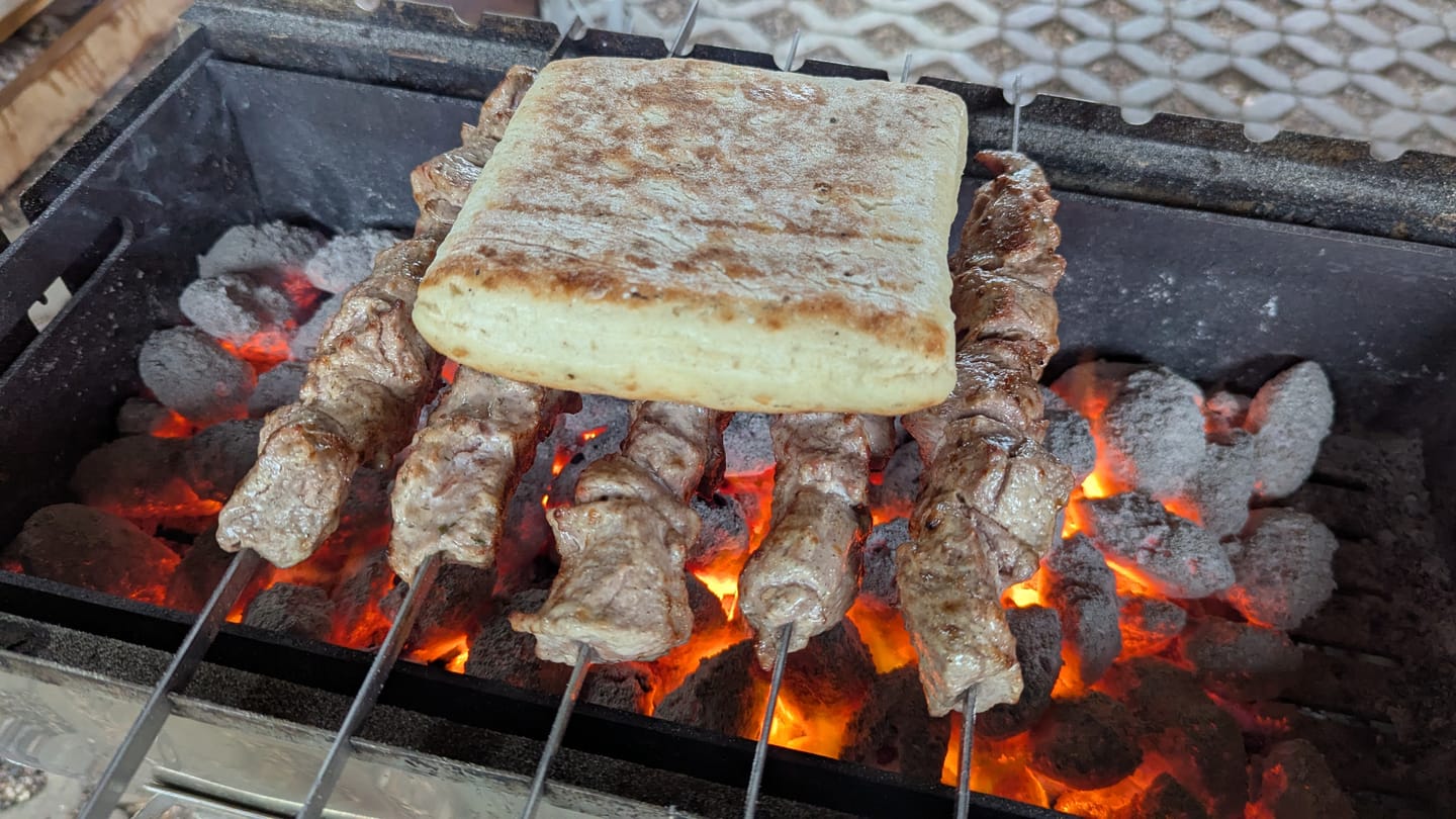 Customer photo review of Lamm-Schaschlik-Original – zart mariniert aus der Lammkeule | mySchaschlik