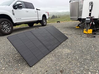 Customer photo review of AIR GEAR 200 Watt Portable Solar Kit